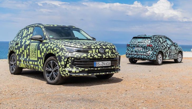 Volkswagen Tiguan 2024: svelati nuovi dettagli sulla terza generazione - Foto 4 di 39