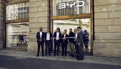 Autotorino e BYD aprono uno Store presso il Duomo di Milano