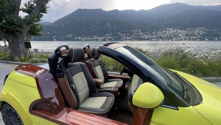 Castagna Tender2: la Fiat 500 Elettrica diventa una one-off per un hotel - Foto 5 di 18