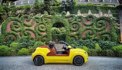 Castagna Tender2: la Fiat 500 Elettrica diventa una one-off per un hotel