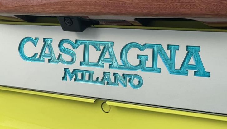Castagna Tender2: la Fiat 500 Elettrica diventa una one-off per un hotel - Foto 14 di 18