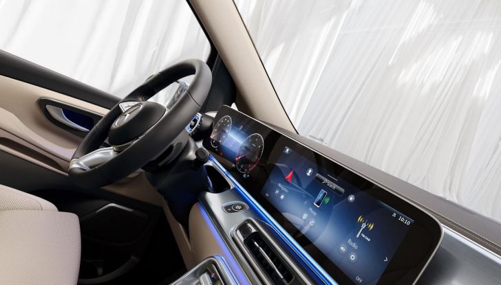 Mercedes Classe V 2024: debutta il nuovo restyling del van tedesco - Foto 21 di 122