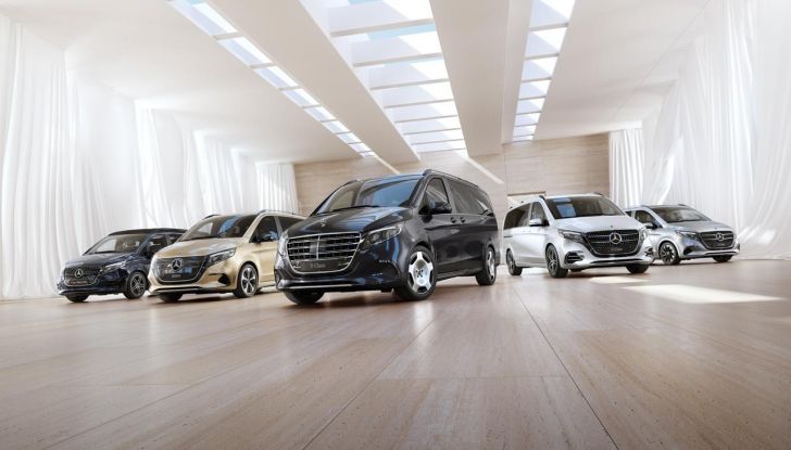 Mercedes Classe V 2024: debutta il nuovo restyling del van tedesco - Foto 1 di 122