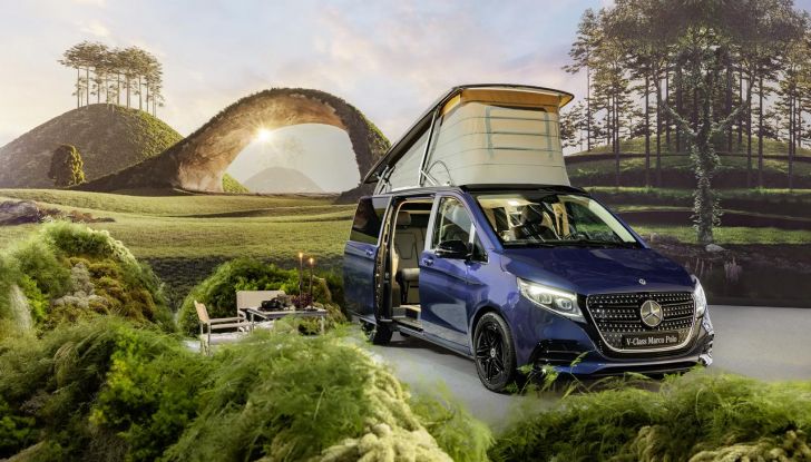 Mercedes Classe V 2024: debutta il nuovo restyling del van tedesco - Foto 71 di 122