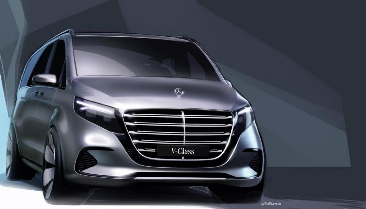 Mercedes Classe V 2024: debutta il nuovo restyling del van tedesco - Foto 113 di 122
