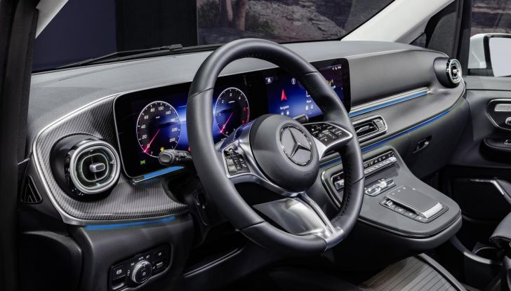 Mercedes Classe V 2024: debutta il nuovo restyling del van tedesco - Foto 67 di 122