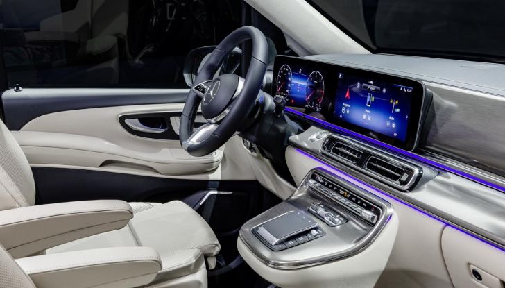 Mercedes Classe V 2024: debutta il nuovo restyling del van tedesco - Foto 54 di 122