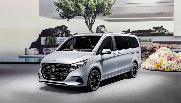 Mercedes Classe V 2024: debutta il nuovo restyling del van tedesco - Foto 58 di 122