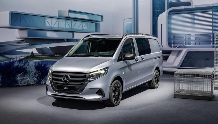 Mercedes Classe V 2024: debutta il nuovo restyling del van tedesco - Foto 96 di 122