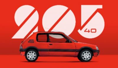 Peugeot 205 compie 40 anni: le celebrazioni a Sochaux con la nuova e-208