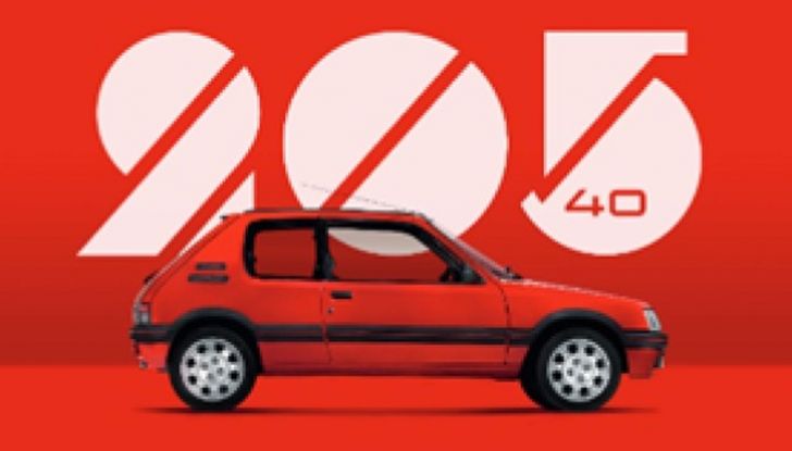 Peugeot 205 40 anni