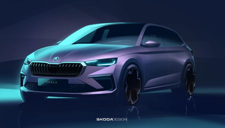 Skoda Scala e Kamiq bozzetti