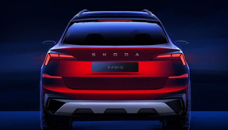 Skoda Scala e Kamiq: primo assaggio dei nuovi restyling grazie a dei bozzetti - Foto 3 di 4