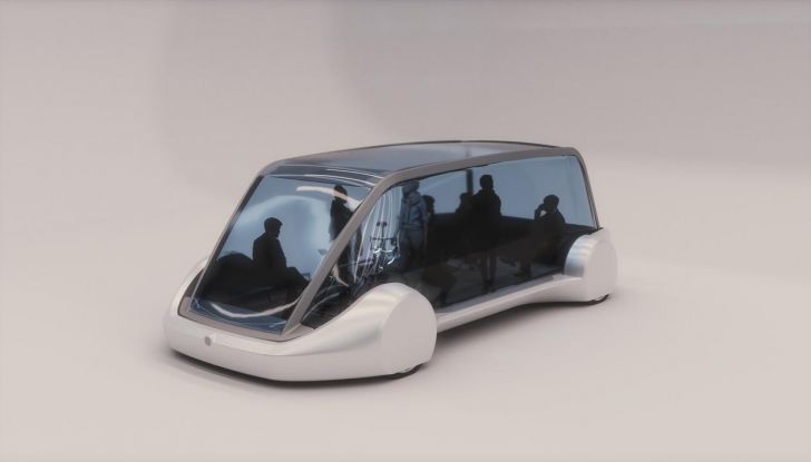 Tesla minibus concept