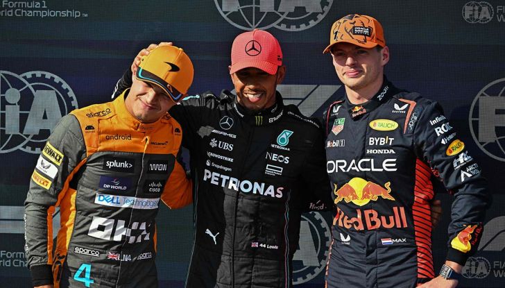 F1 2023, GP Ungheria: strepitosa pole position di Hamilton e Mercedes - Foto 1 di 10