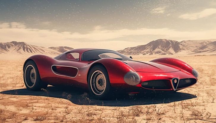Alfa Romeo: i fan immaginano la nuova supercar usando l’intelligenza artificiale - Foto 16 di 20