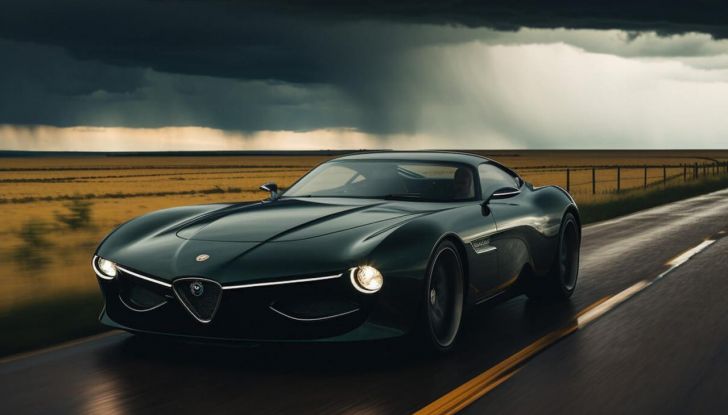 Alfa Romeo: i fan immaginano la nuova supercar usando l’intelligenza artificiale - Foto 3 di 20