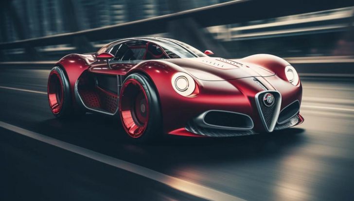 Alfa Romeo: i fan immaginano la nuova supercar usando l’intelligenza artificiale - Foto 17 di 20