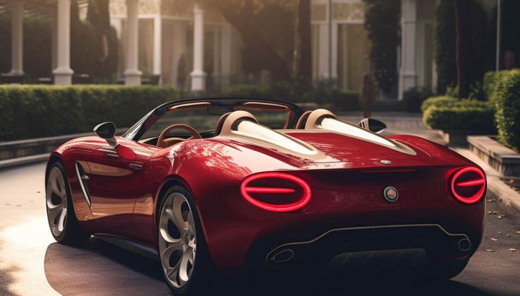 Alfa Romeo: i fan immaginano la nuova supercar usando l’intelligenza artificiale - Foto 12 di 20