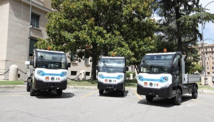 Exelentia consegna tre veicoli elettrici all’Aeronautica Militare - Foto 4 di 9