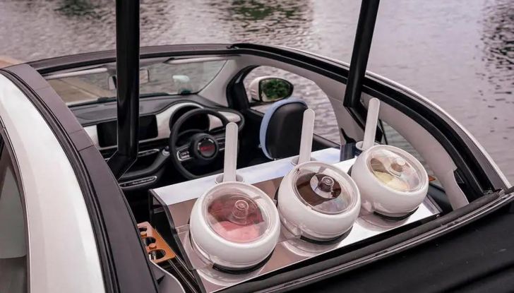 Fiat 500 Elettrica Gelateria