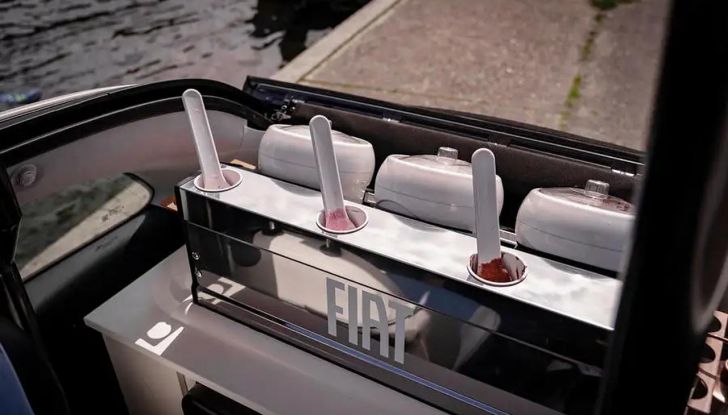 Fiat 500 Elettrica Gelateria