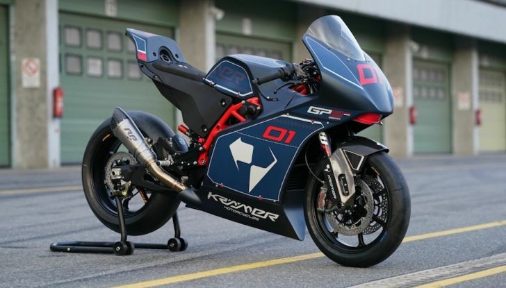 Kramer GP2-890RR: la moto (in serie limitata) già pronta per la pista - Foto 2 di 6