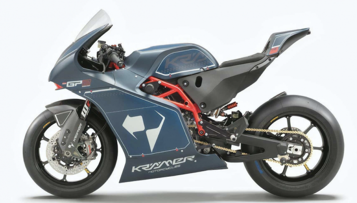 Kramer GP2-890RR: la moto (in serie limitata) già pronta per la pista - Foto 4 di 6