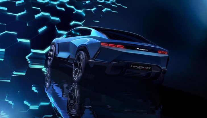 Lamborghini Lanzador: svelato il primo veicolo 100% elettrico del brand - Foto 6 di 69