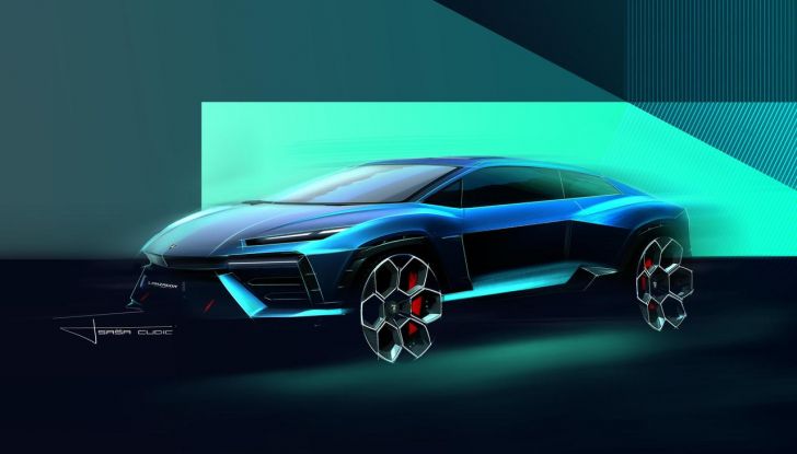 Lamborghini Lanzador: svelato il primo veicolo 100% elettrico del brand - Foto 64 di 69