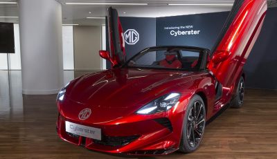 MG Cyberster: caratteristiche tecniche e data di debutto