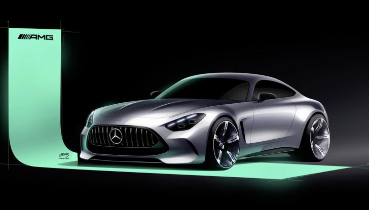 Mercedes-AMG GT 2024: debutta la nuova generazione della coupé sportiva - Foto 60 di 70