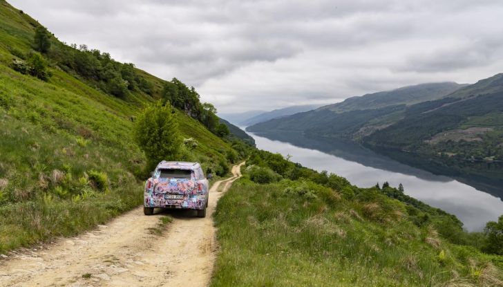 Mini Countryman 2024: il nuovo crossover visita le Highlands della Scozia - Foto 27 di 103
