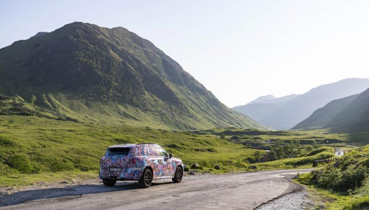 Mini Countryman 2024: il nuovo crossover visita le Highlands della Scozia - Foto 3 di 103