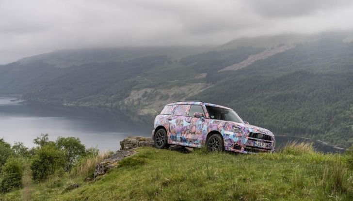 Mini Countryman 2024: il nuovo crossover visita le Highlands della Scozia - Foto 12 di 103