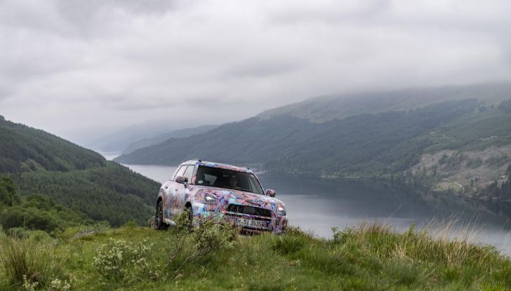 Mini Countryman 2024: il nuovo crossover visita le Highlands della Scozia - Foto 13 di 103