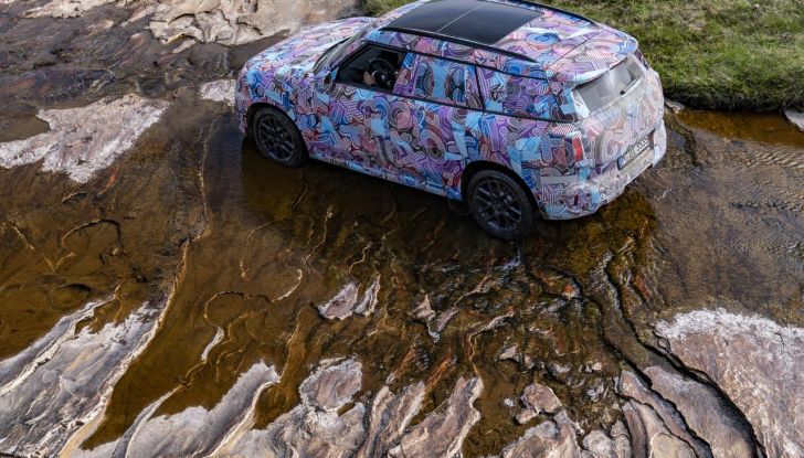 Mini Countryman 2024 prototipo Highlands scozzesi