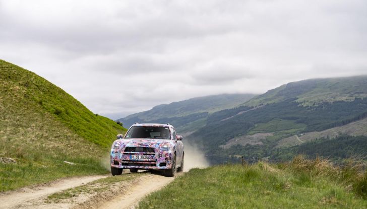 Mini Countryman 2024: il nuovo crossover visita le Highlands della Scozia - Foto 23 di 103