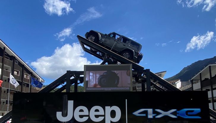 Truck Jeep sbarca in Valle d’Aosta per mostrare le potenzialità dei SUV 4xe - Foto 5 di 7