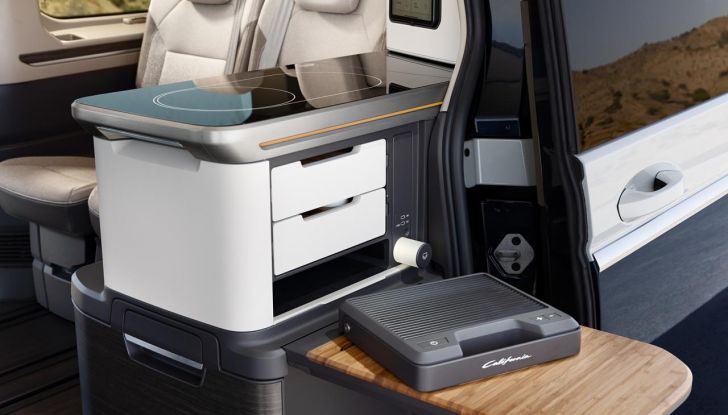 Volkswagen California Concept: anteprima mondiale del nuovo camper van - Foto 10 di 12