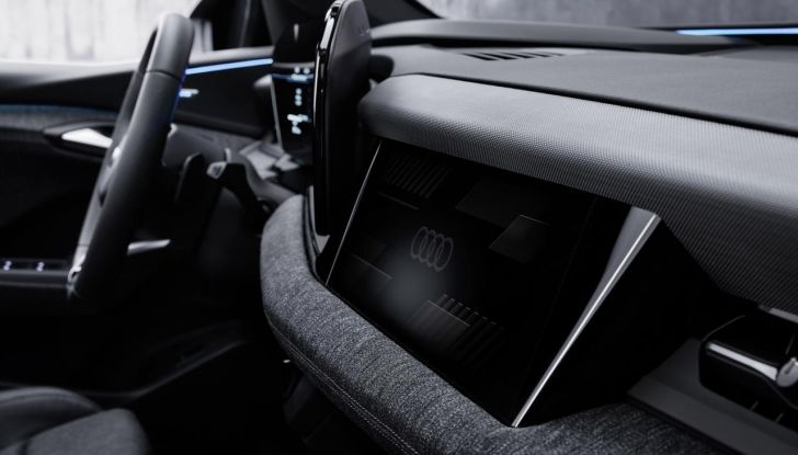 Audi Q6 e-tron: svelati gli interni del nuovo SUV elettrico - Foto 3 di 16