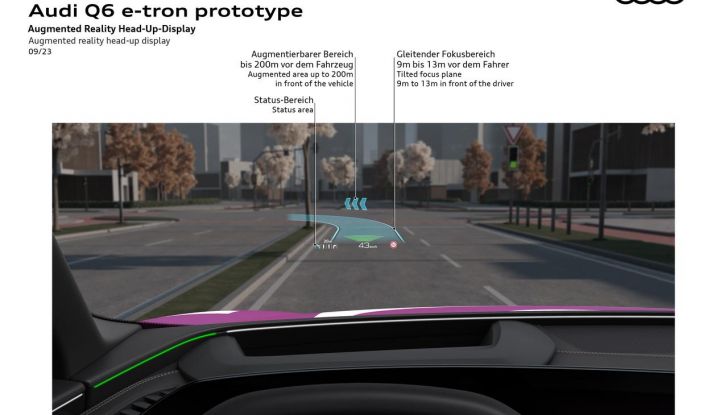 Audi Q6 e-tron: svelati gli interni del nuovo SUV elettrico - Foto 14 di 16