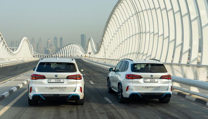 BMW iX5 Hydrogen test Medio Oriente