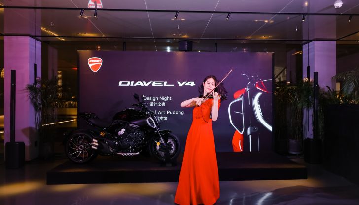 Ducati Diavel V4 protagonista della “Design Night” di Shanghai - Foto 3 di 7