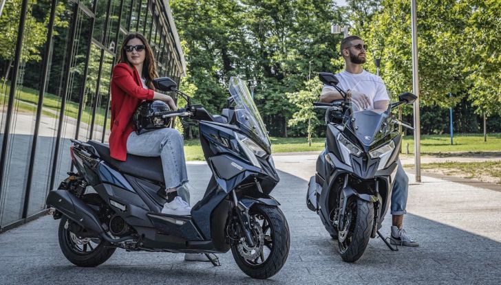Kymco: ecco Dink 125/150 Flat e Tunnel - Foto 3 di 6
