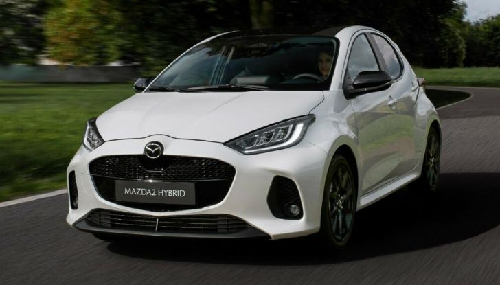 Mazda 2 Hybrid 2024: allestimenti, prestazioni e consumi - Foto 20 di 21