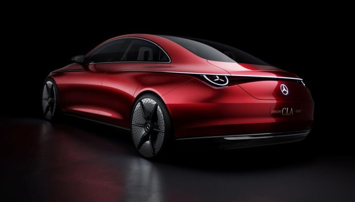 Mercedes CLA Concept: piccolo assaggio di un nuovo segmento di EV entry-level - Foto 85 di 96