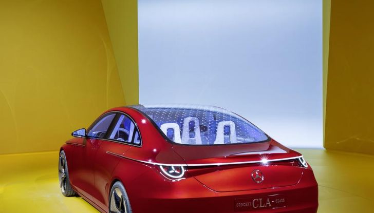Mercedes CLA Concept: piccolo assaggio di un nuovo segmento di EV entry-level - Foto 19 di 96