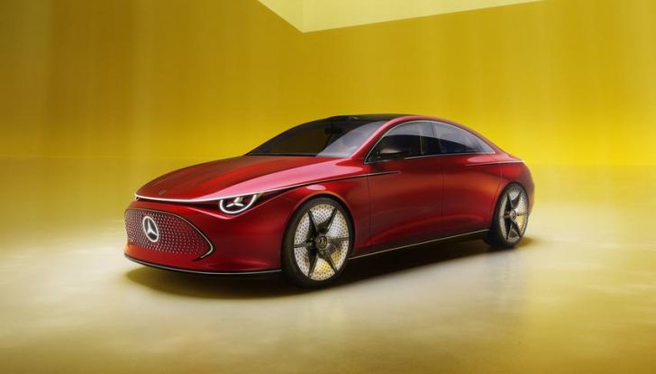 Mercedes CLA Concept: piccolo assaggio di un nuovo segmento di EV entry-level - Foto 6 di 96