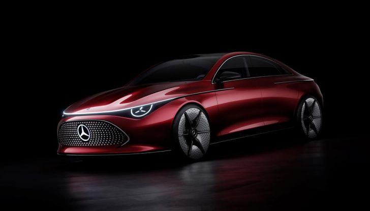 Mercedes CLA Concept: piccolo assaggio di un nuovo segmento di EV entry-level - Foto 83 di 96